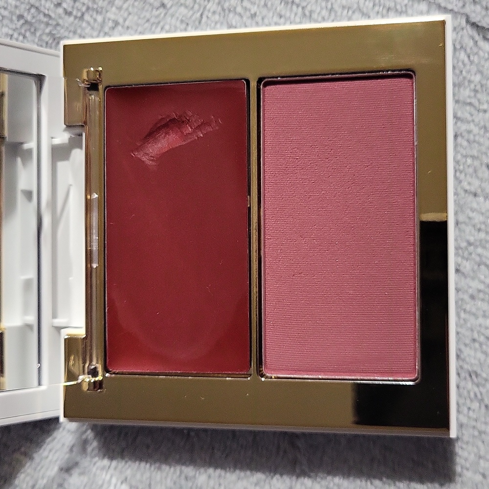 Fashion Fair Lush Blush Cream and Powder Duo ~ "Berry Red"